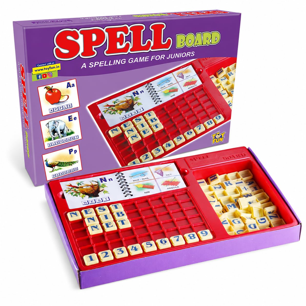 TOY FUN Educational Spelling Word/Puzzle Game for Kids of Age 3 Years and Above-image-7