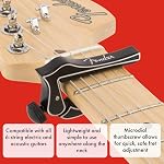 Fender Dragon Capo, Guitar Accessories, Black