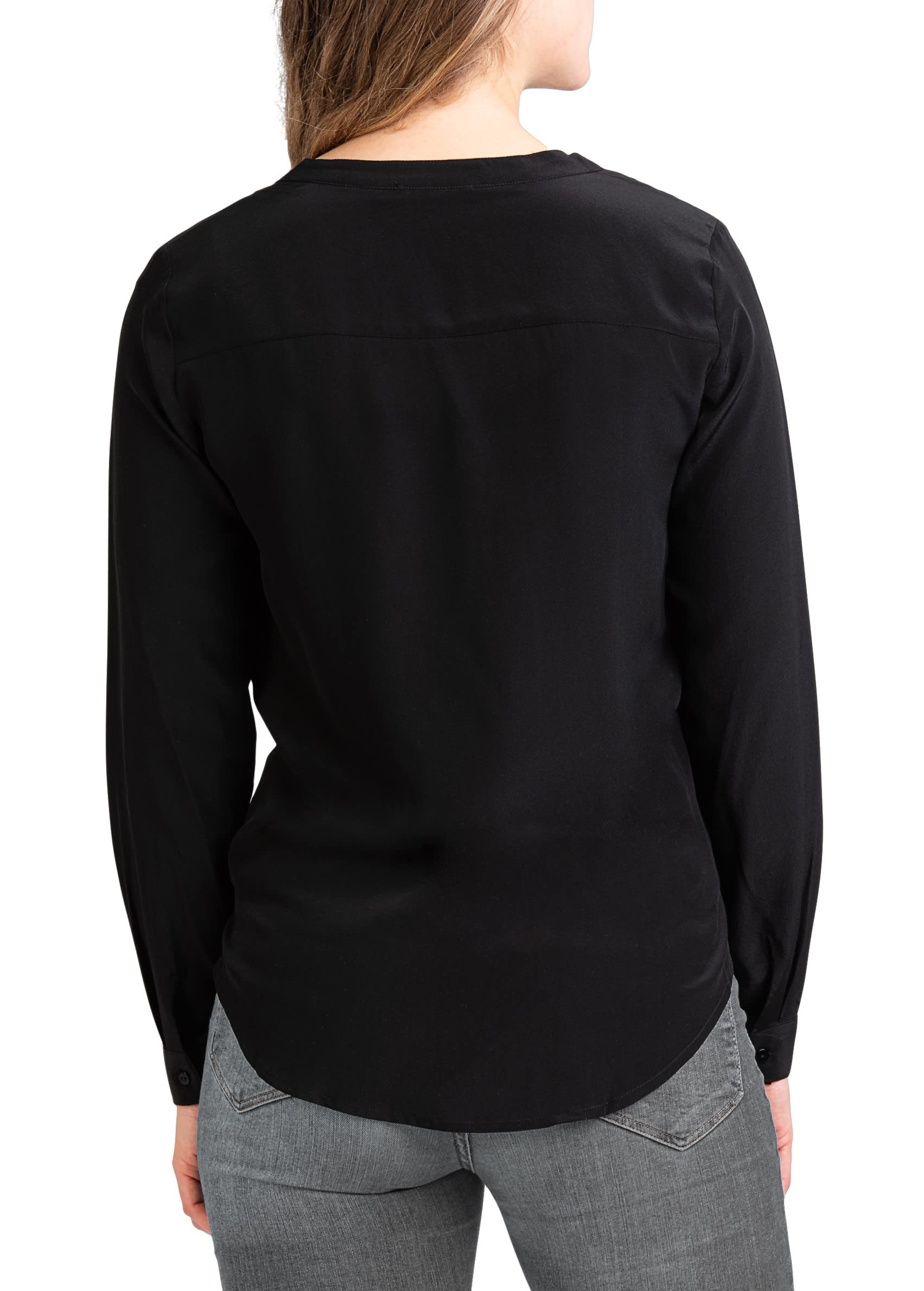 Posh Gear Donna Blusa de Seta Nobicetta 100% Seta