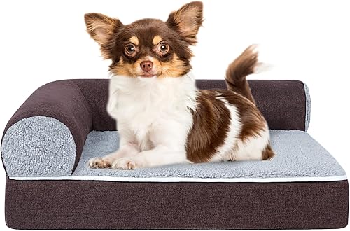 Cama ortopédica para perro, camas impermeables para perros XL, cama para perros con cojín de espuma para huevos, funda extraíble lavable y parte