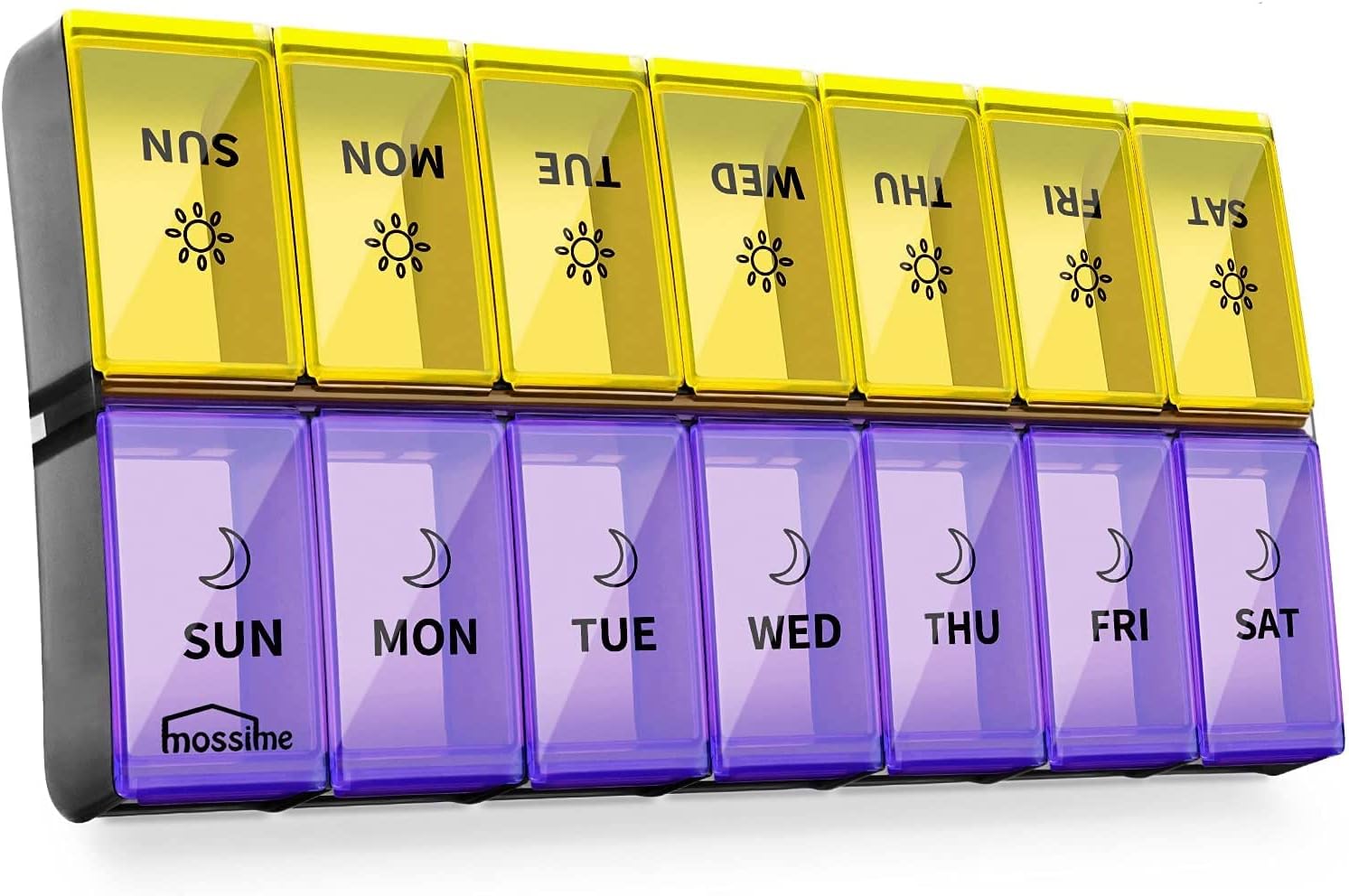 XL Large Daily Pill Organiser 2 Times a Day,