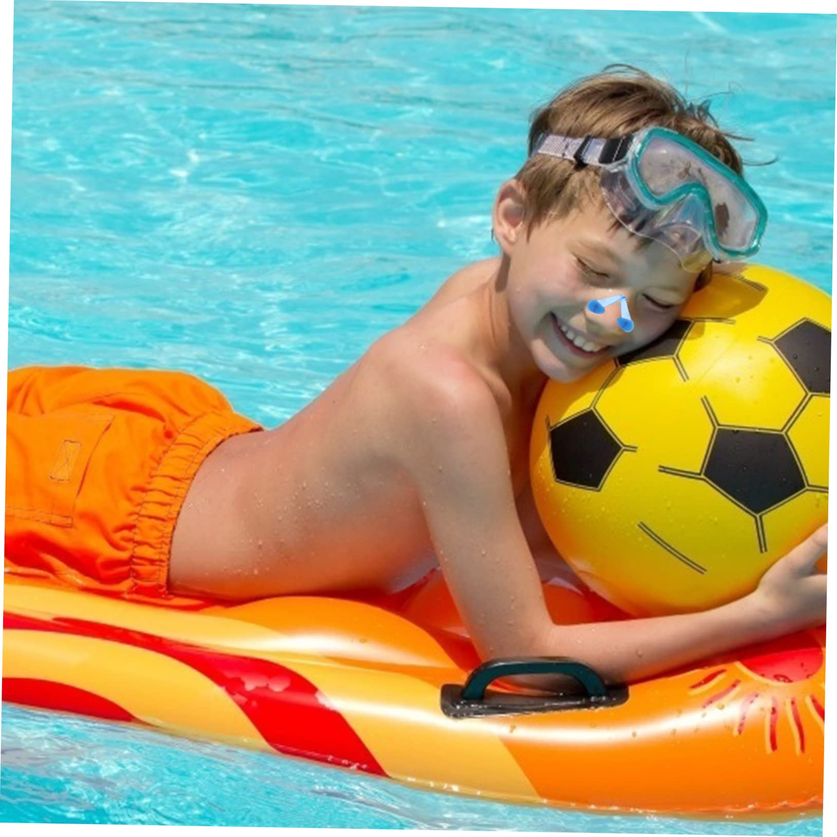 WOONEKY 30stücke Schwimmnasenklammer Aus Weiche Und Bequeme Nasenclip Für Pool Schützt Vor Wasser Wiederverwendbar Und Ergonomisch Gestaltet Für Schwimmer
