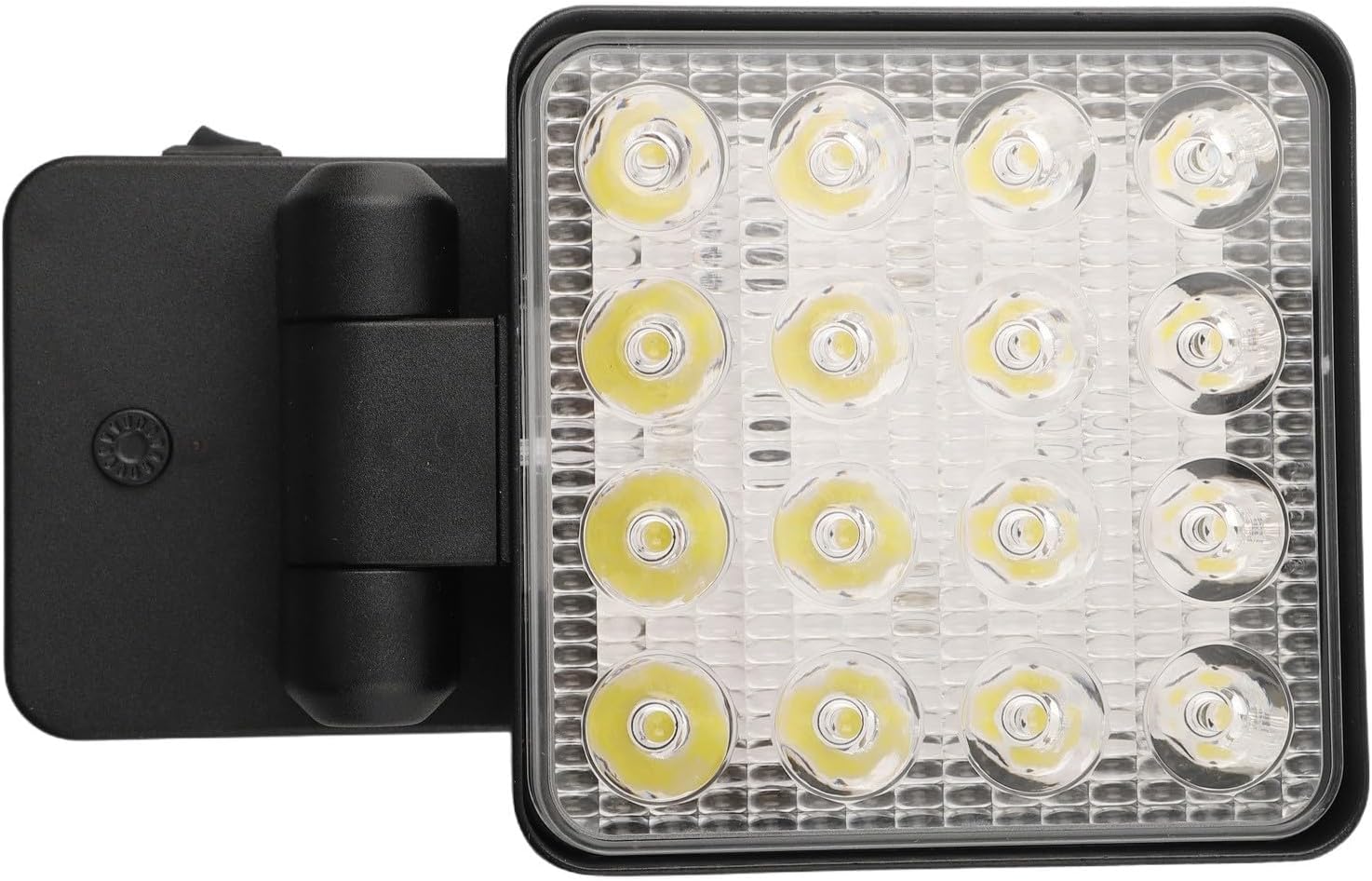 Cordless LED Work Light Flashlight Compatible with Bosch 18V Batteries - Adjustable Brightness, 90° Tilt, 330° Rotation