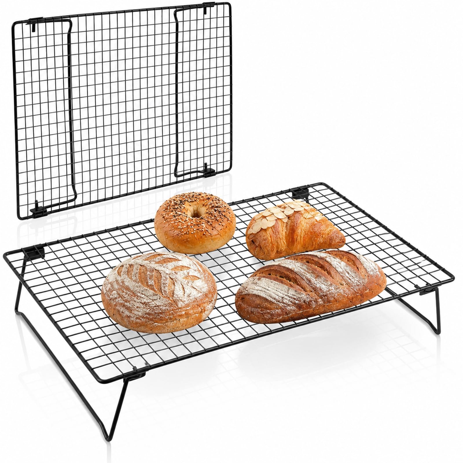 Grande grille de refroidissement pour réussir vos fournées de levain