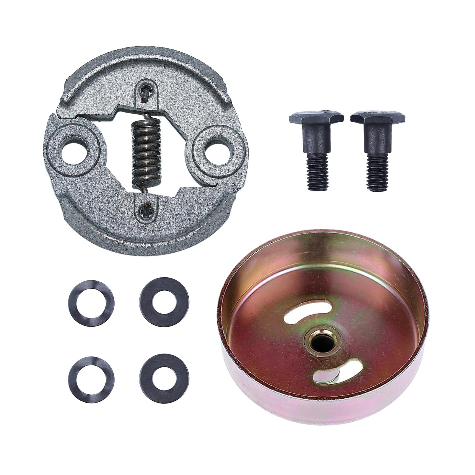 Kit de Embrague for desbrozadora de Motor pequeño GX31 GX35 de 1,3 HP, Piezas for césped 19611-Z0Z-000 30500-Z0Z-013