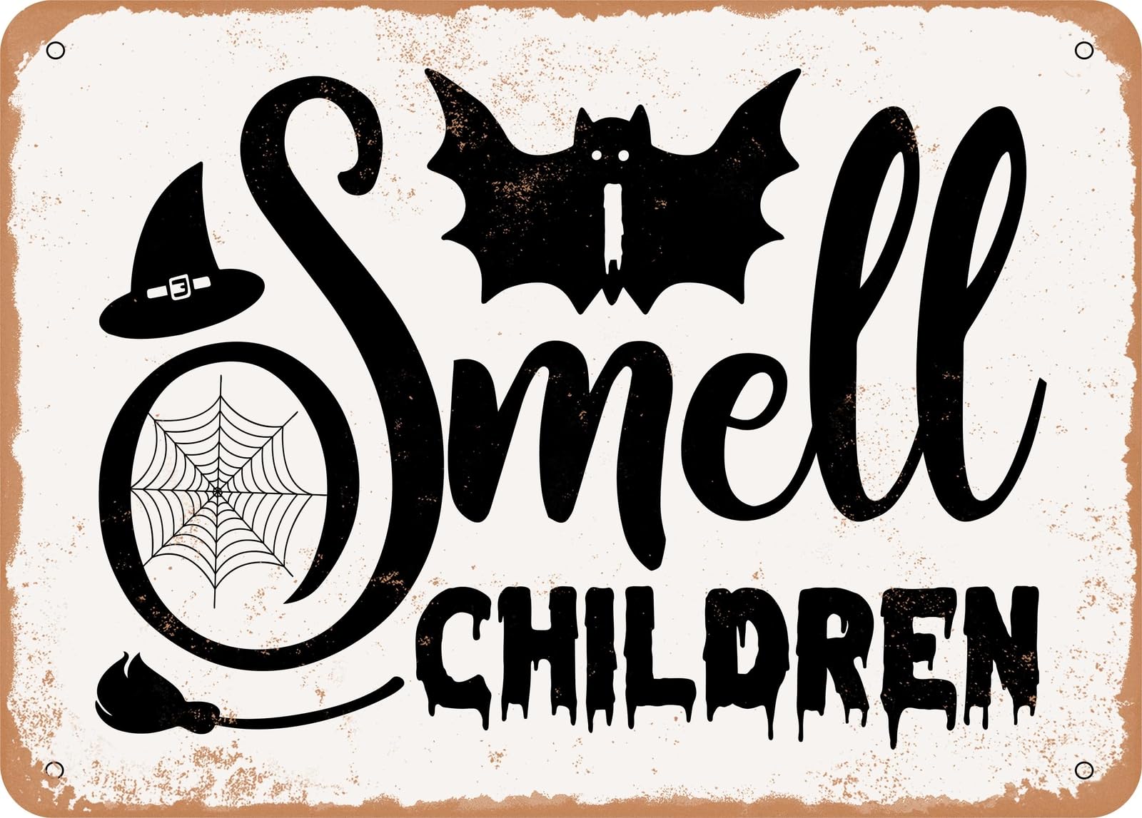 Miaomansenstore Metal Sign - I Smell Children - Vintage Look Sign Home Decor