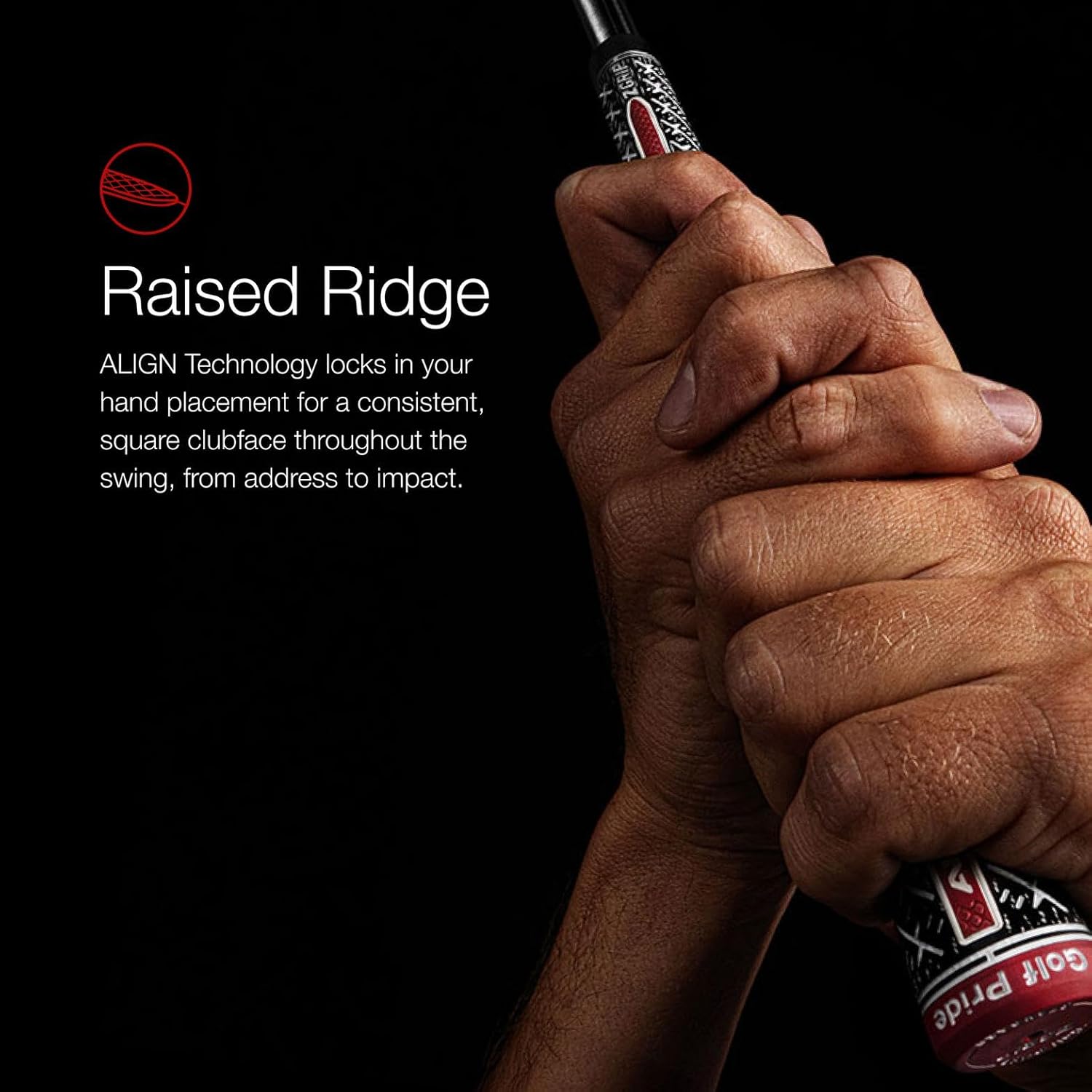 Golf Pride ZGrip Cord ALIGN Golf Grip - Firm, Textured Club Grip - Replacement Kit - Premium Supplies