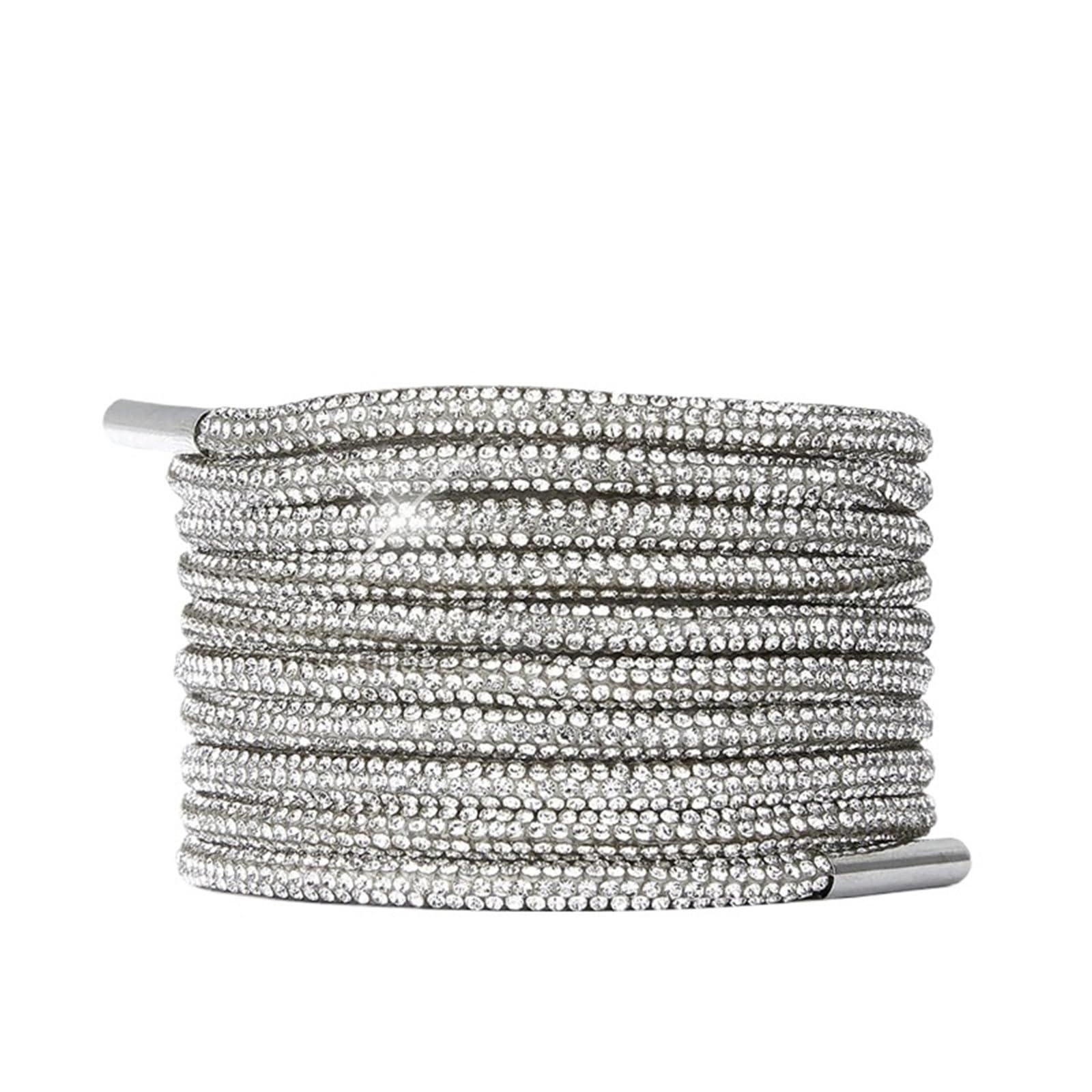 5 cordones de diamantes arcoíris for zapatos, imitación for zapatillas deportivas, redondos for Para Sneaker