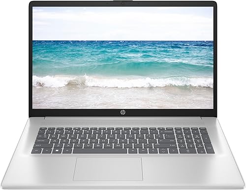 Miniatura 1 de HP Computadora portátil esencial HD+ de 17.3 pulgadas, AMD Ryzen 3 7320U (Beat i3-1215U), 8 GB LPDDR5 RAM, 256 GB PCIe SSD, batería de larga