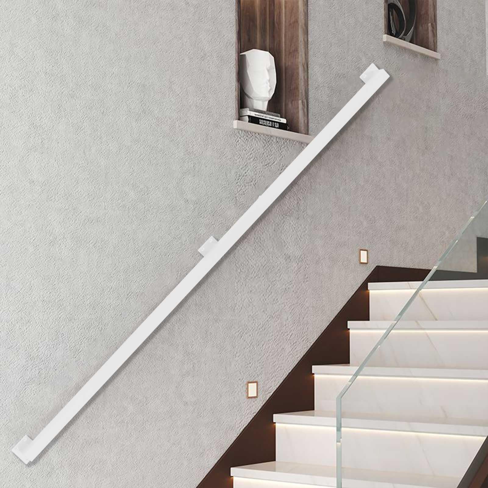 Rampe d'escalier en métal 1000mm en tube de fer de qualité supérieure et durable