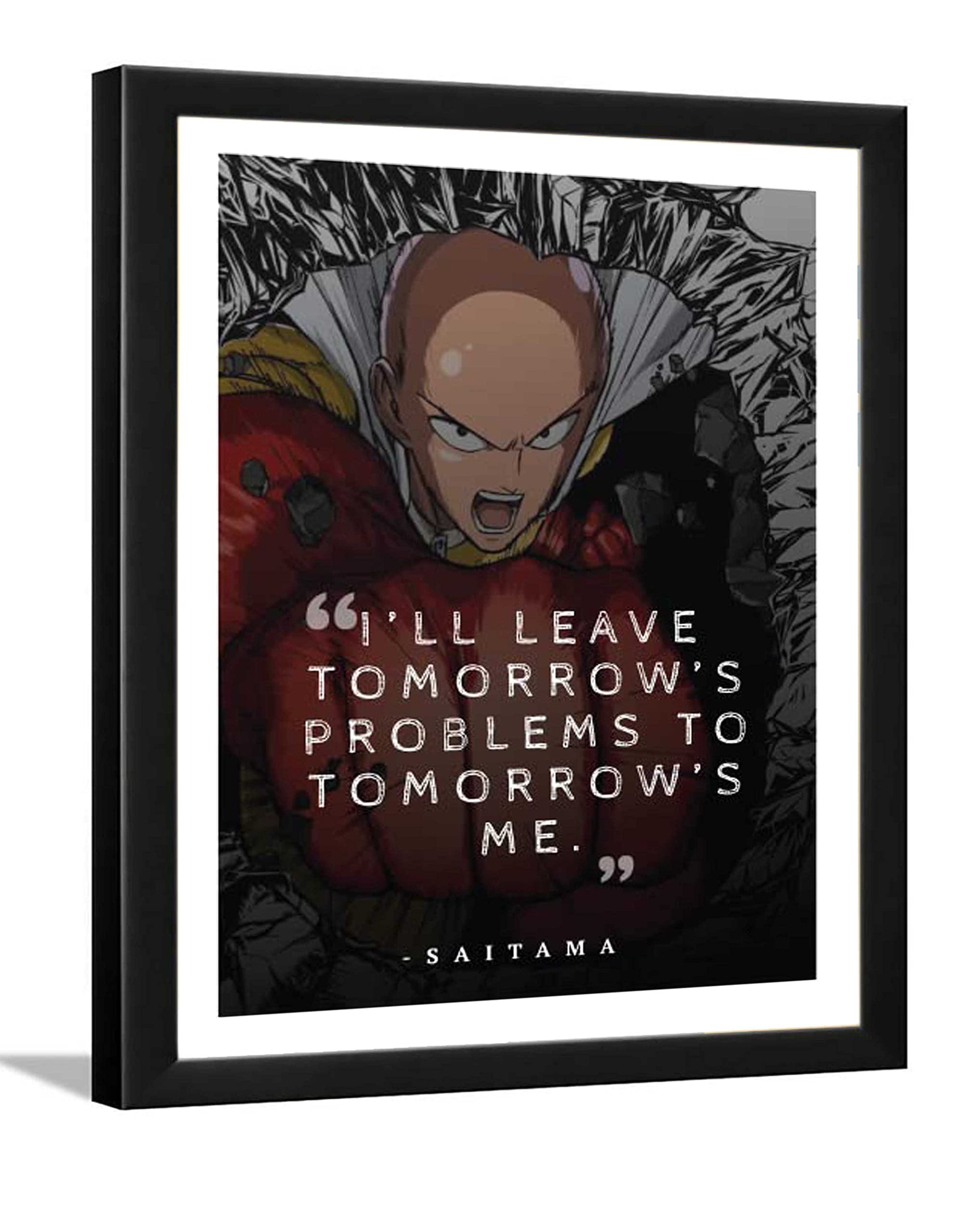 Cadre photo Naruto idée cadeau otaku idéal pour décorer un mur de salon ou de bureau