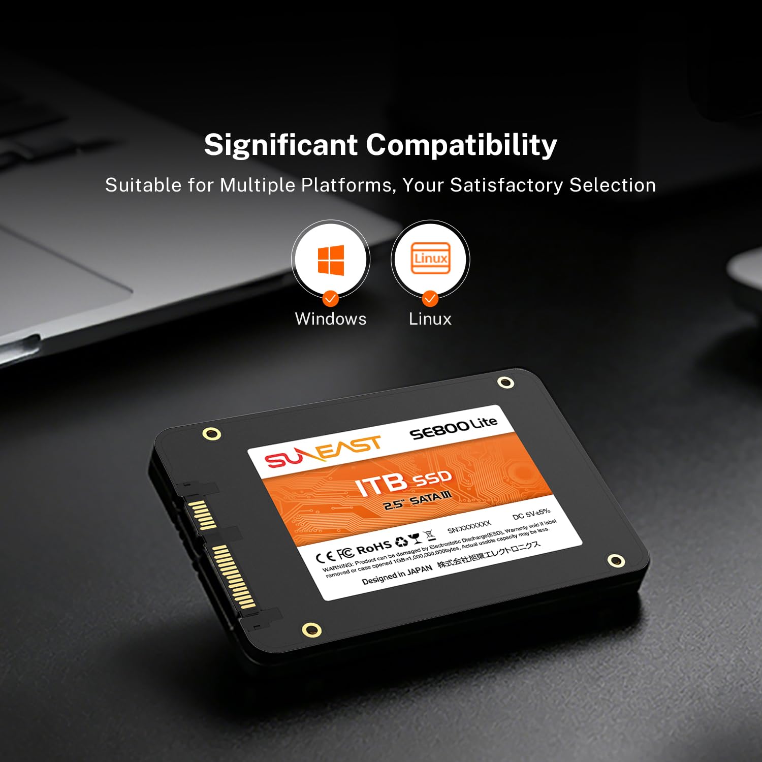 K*D様 SUN EAST SE800 1TB SSD 2.5インチ SATA Amazon | SUNEAST 内蔵SSD 1TB 2.5インチ 3D NAND採用 SATA3 6Gb/s 7mm