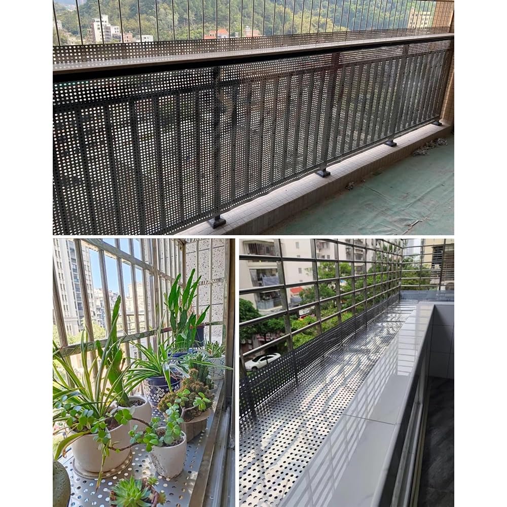 Feuilles métalliques perforées en acier inoxydable pour panneaux décoratifs, grilles de barbecue et applications de maille de sécurité