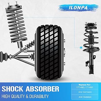 Amazon.com: 171490 171491 Front Struts w/Coil Springs Shock Amazon.com: 171490 171491 Front Struts w/Coil Springs Shock
