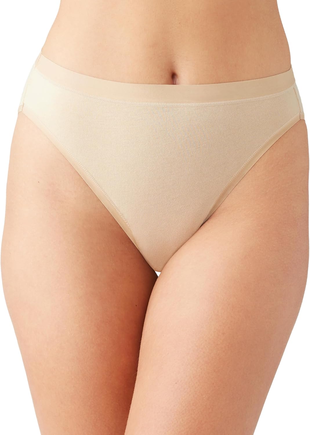 Wacoal womens Understated Cotton Hi-cut Brief Panty