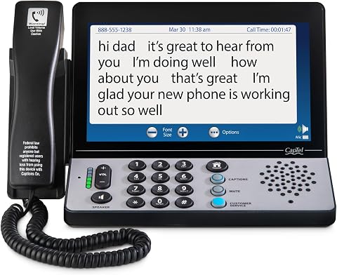 Hamilton CapTel 2400iSPNBT Large Touch Screen Captioned Tele