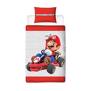 Character World Nintendo Mario Kart Official Single Duvet Cover