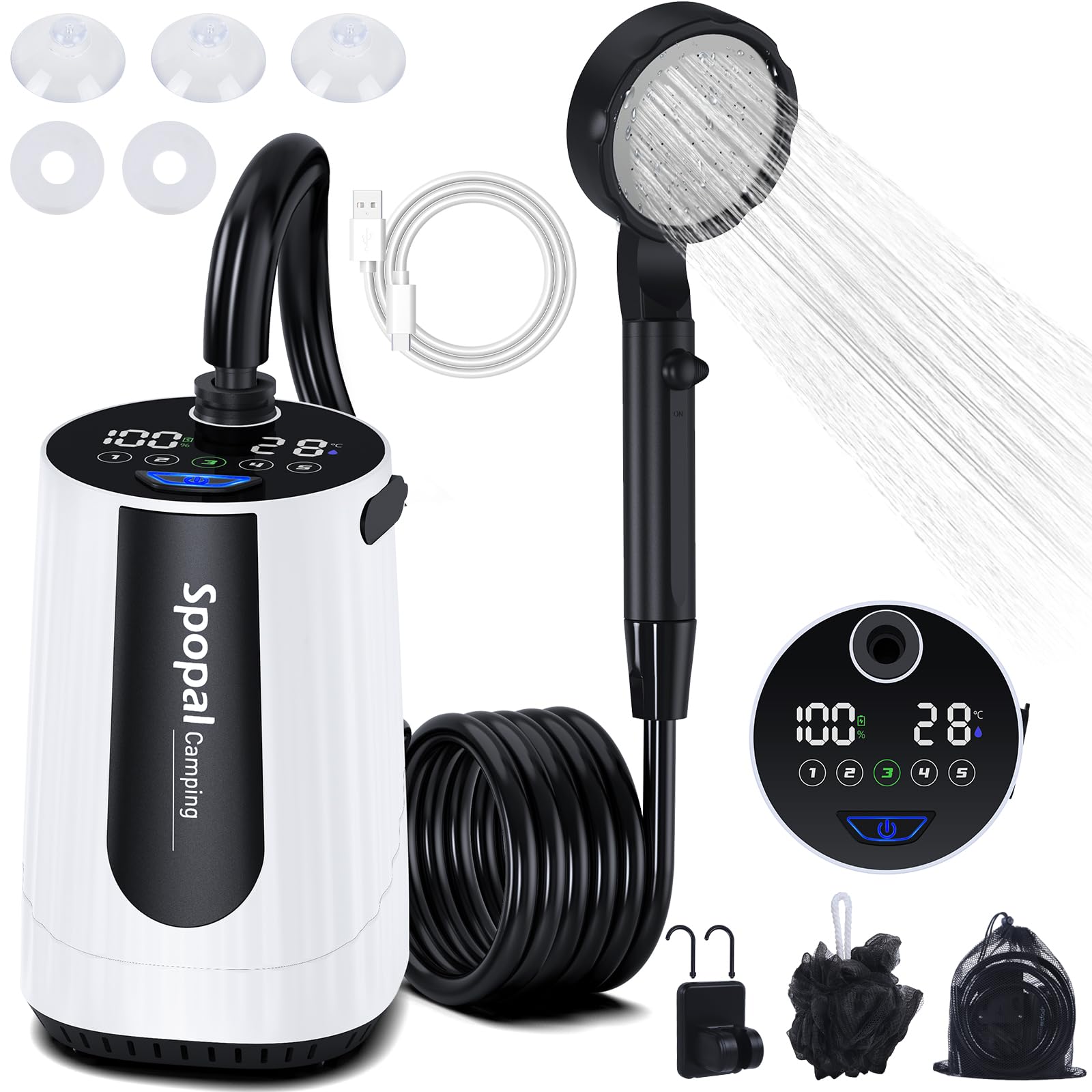 Douche portative - Solutions de bain extérieures efficaces