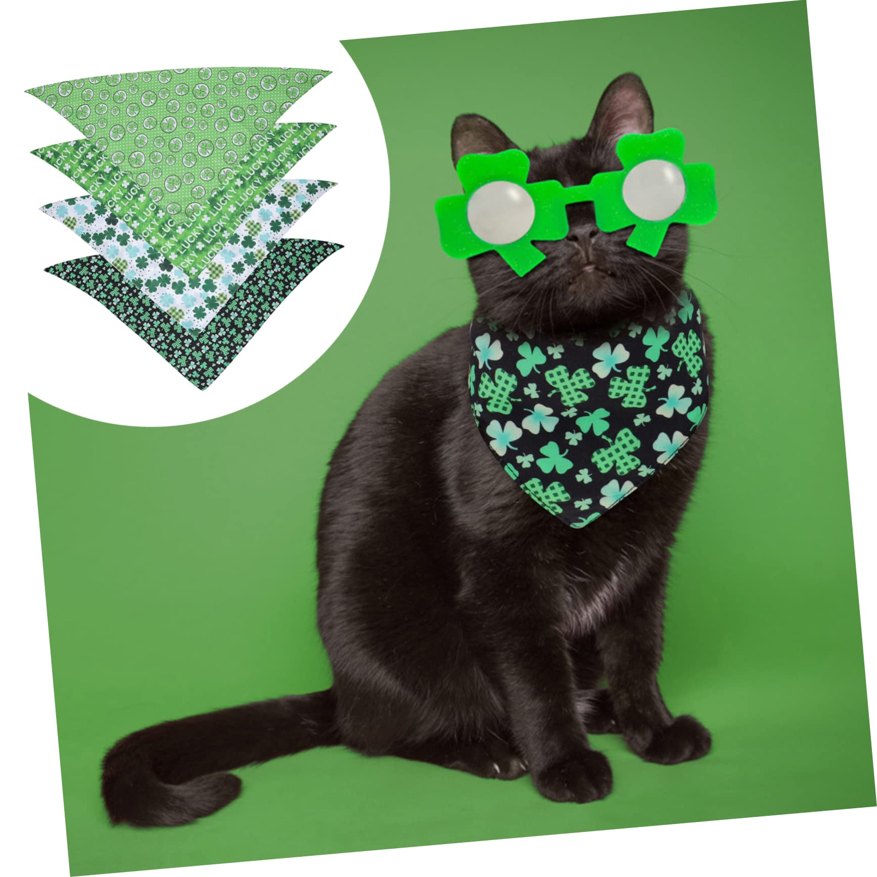 Angoily 12pièces Bandanas pour Chiens Écharpes Créatives Et Adorables pour Animaux De Compagnie Accessoires Chics pour Chiens Et Chiots Idéales pour Événements Spéciaux Et