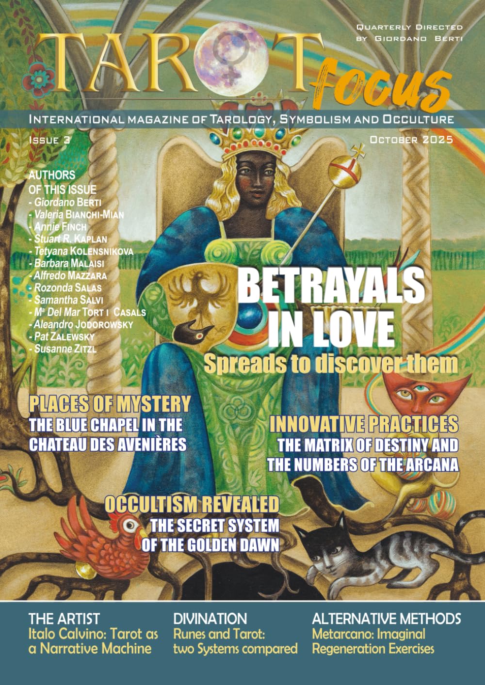 Tarot Focus: Nr 3 Ottobre 2025: International magazine of Symbolism, Tarology and Occulture      Paperback – December 12, 2025