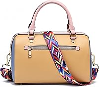 Vista 2 de Correa para bolso con herrajes dorados de repuesto, correa para bolso cruzado, correa ancha ajustable para colgar al hombro