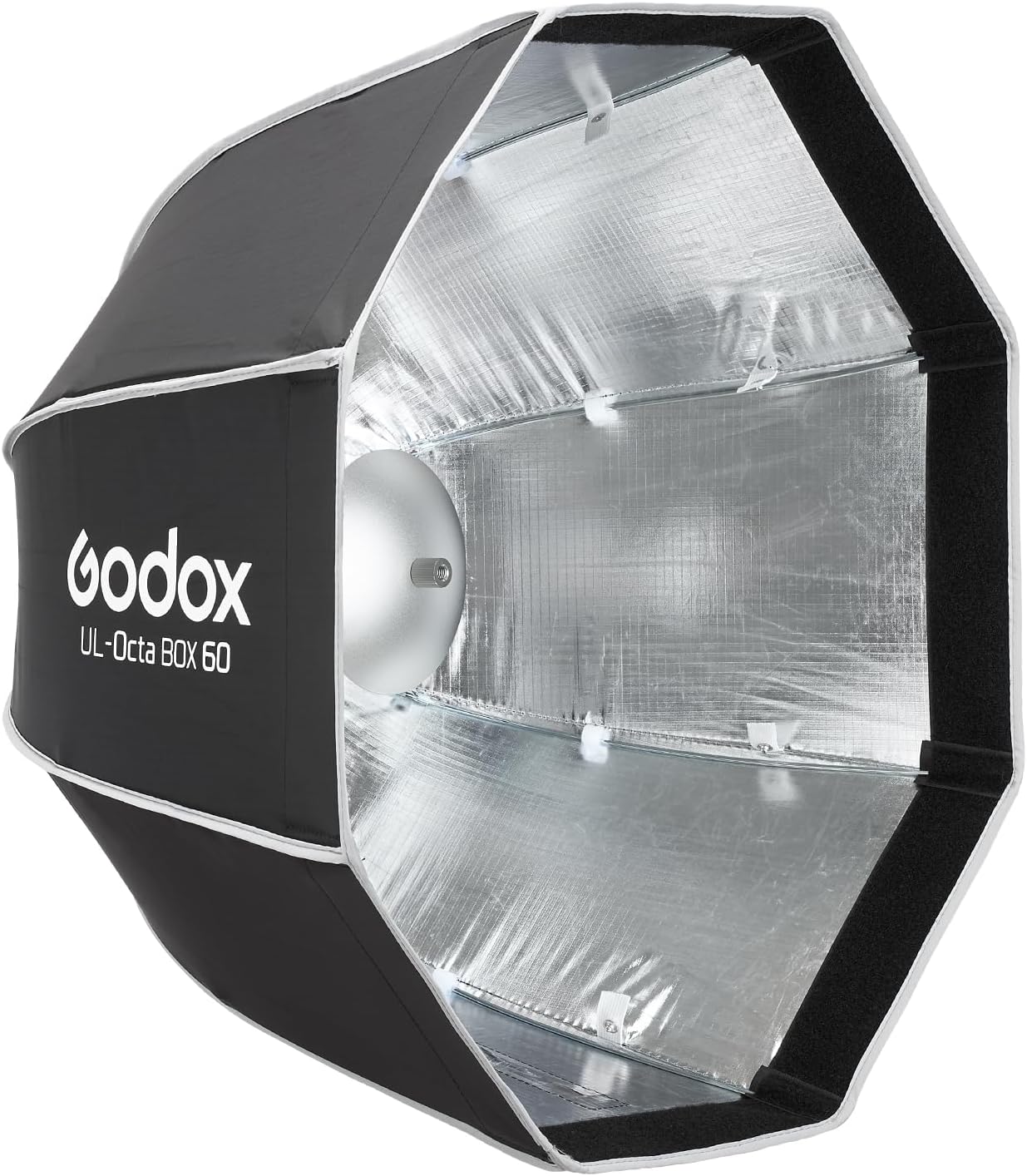 Godox UL-Series Softbox 24'' / 60cm Octagonal Quick Release Umbrella Softbox Foldable Light Modifier for Product Photography & Tabletop Lighting - Bowens Mount Compatible