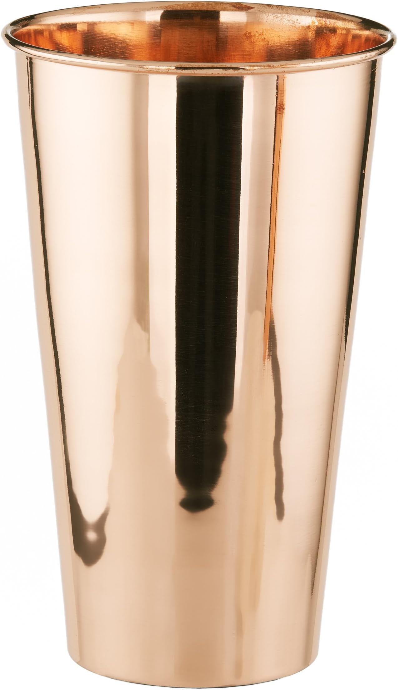 Old Dutch International Solid Beverage/Smoothie Lassi Glass, 32 oz, Copper