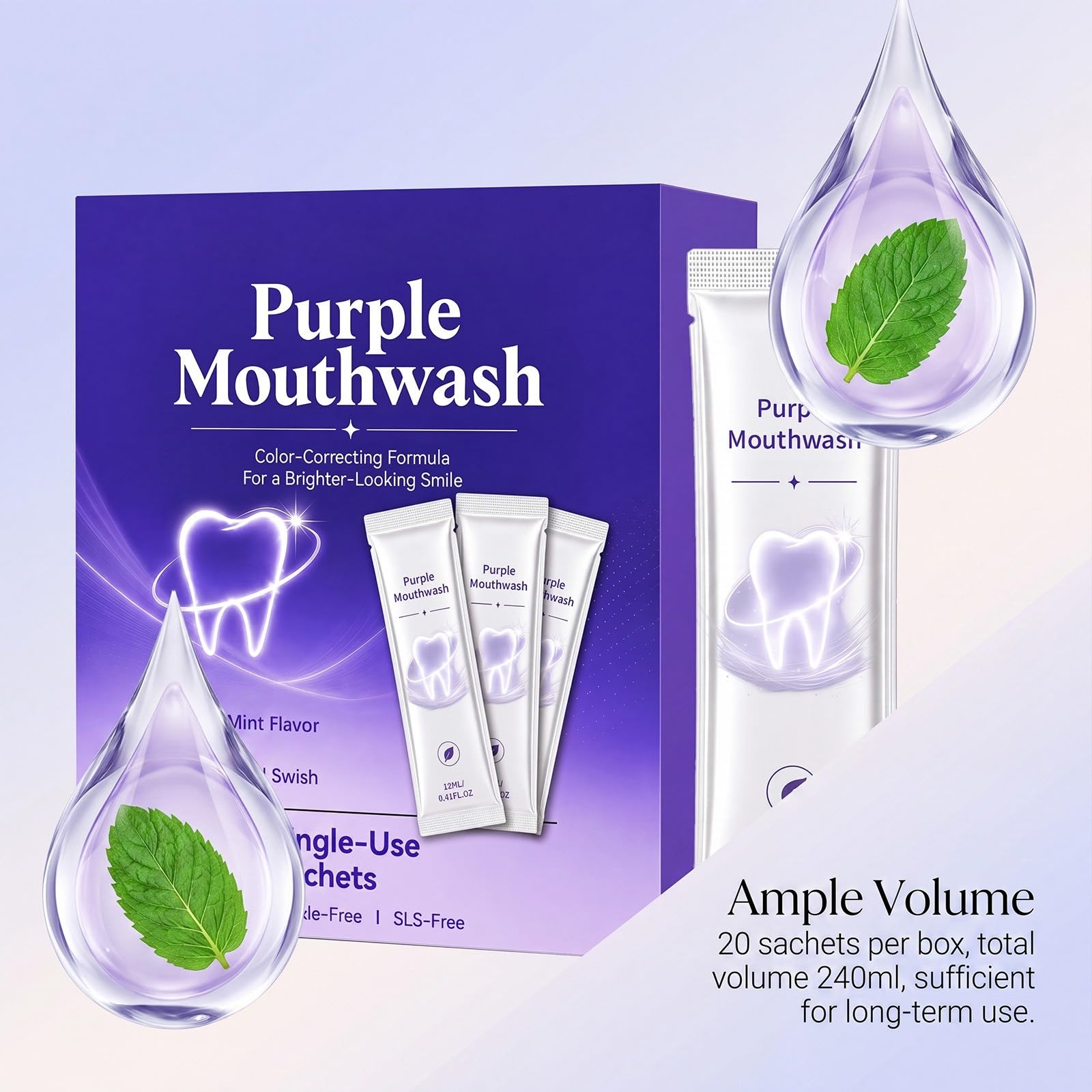 Purple Mouthwash, dla czystszych zębów i dziąseł