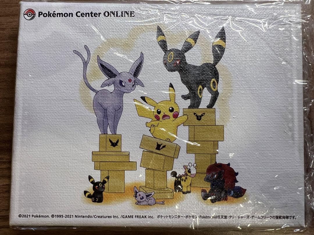 オリジナルキャンバスボード エーフィ&ブラッキー オリジナルキャンバスボード エーフィ&ブラッキー