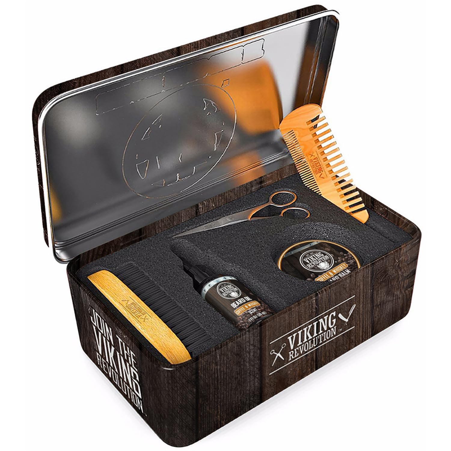 Viking Revolution Beard Grooming Kit for Men