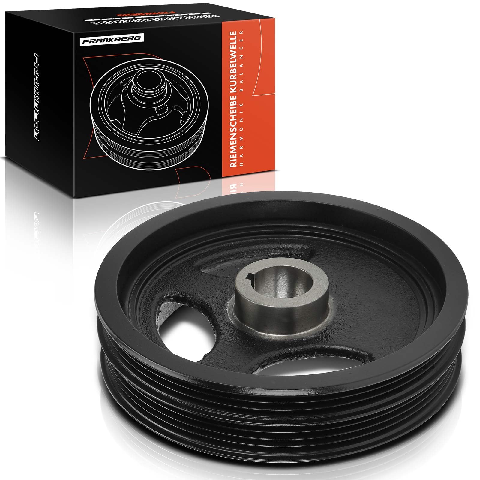 Frankberg Puleggia dell'albero motore 123035284R | Compatibile con: S.a.n.d.e.r.o III, Twingo III BCA BCM, Clio V B7