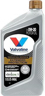 Valvoline Extended Protection Full Synthetic 0W-20 Motor Oil 1 Quart
