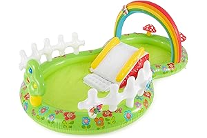 Intex My Garden Play Center, 114in x 71in x 41in, for Ages 2+