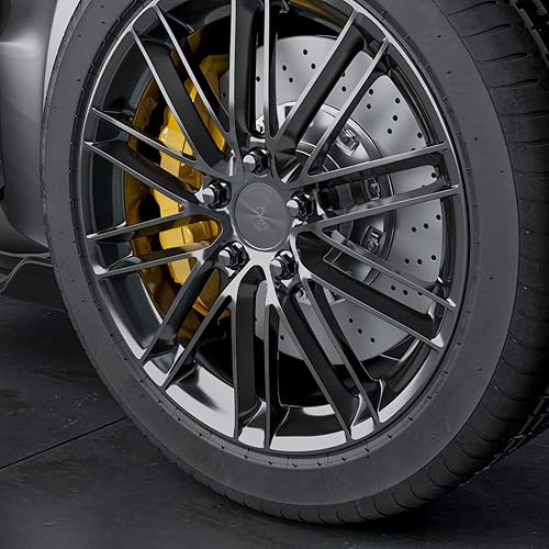 Vista 98 de Dynofit - Tuercas para rueda M14-1.5 de una sola pieza, tuercas OEM de 14x1.5, tuercas de 1.75 pulgadas (45mm) de altura, hexagonales de 7/8 Negro