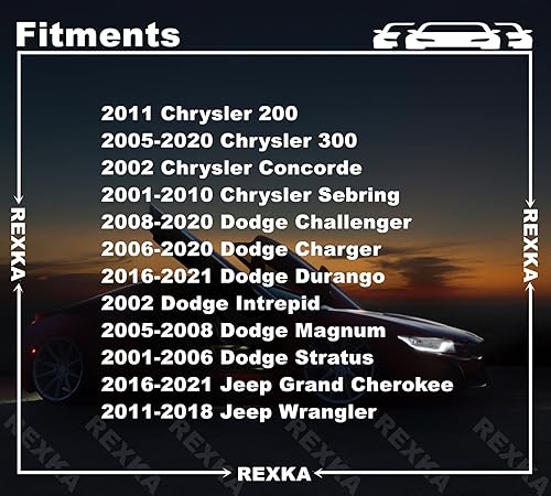 Miniatura 3 de Rexka 20 unids M7.0x20 Fender Liner Side Radiador Shield Push Pin Clip de retención 6506132AA para Chrysler 300 200 Sebring Dodge Charger Challenger