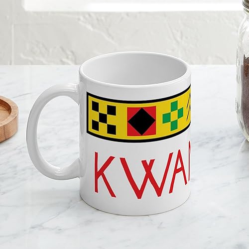 Vista 54 de CafePress Kwanzaa Principles - Taza de café de cerámica, taza de té, 11 onzas