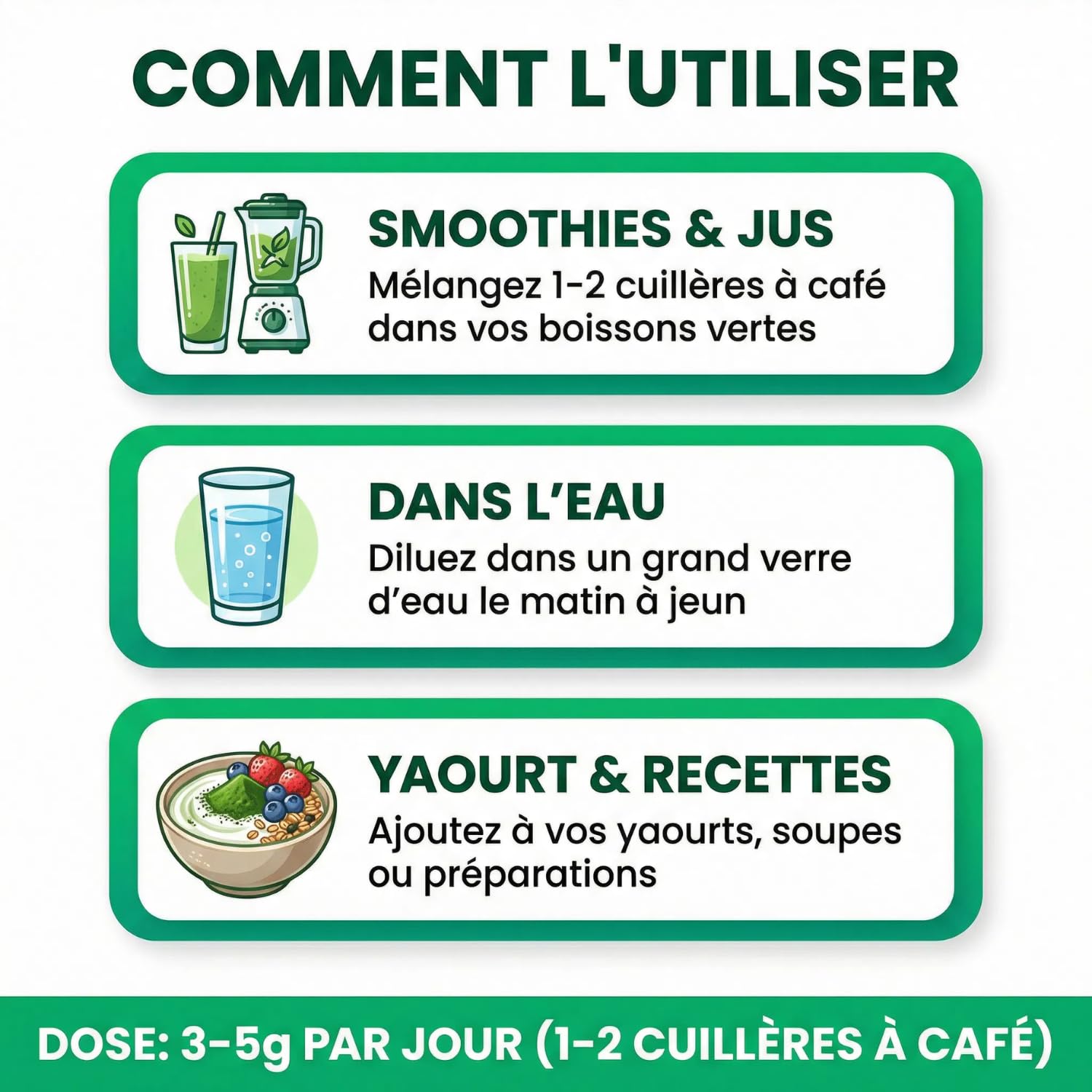 Chlorelle Poudre Pure 250g | Chlorella Détox Métaux Lourds, Chlorophylle | Superaliment 60% Protéines, Fer, Vitamines | Soutien Immunité, Énergie, Digestion | Paroi Cellulaire Éclatée | Vulgaris
