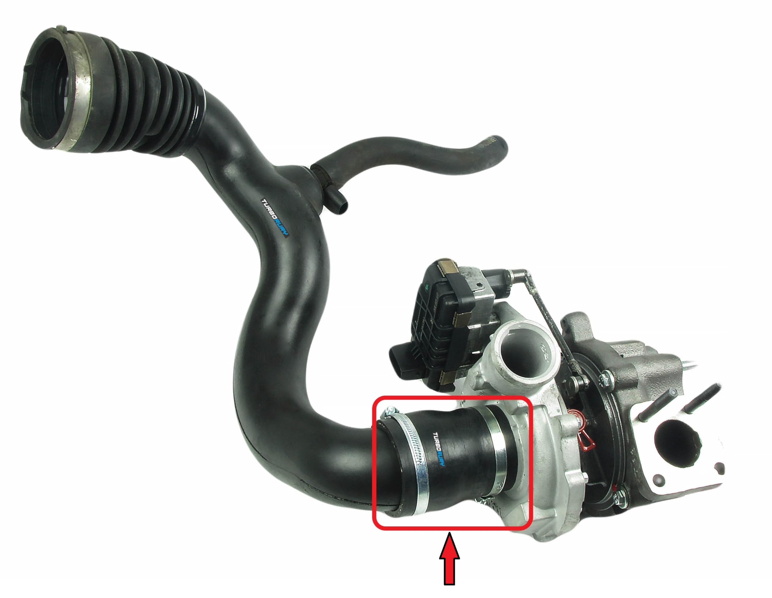 Kit de reparación de manguera turbo - Compatible con CHRYSLER VOYAGER, Compatible con DODGE CARAVAN, Compatible con CHRYSLER TOWN & COUNTRY - Número OE 04809884AB 4809884AB