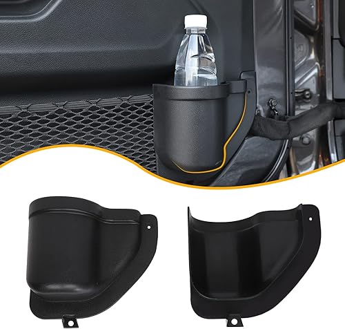 Aumodizzy Bolsillos para puertas de almacenamiento para puerta delantera, bolsillo lateral, organizador de inserción, accesorios interiores