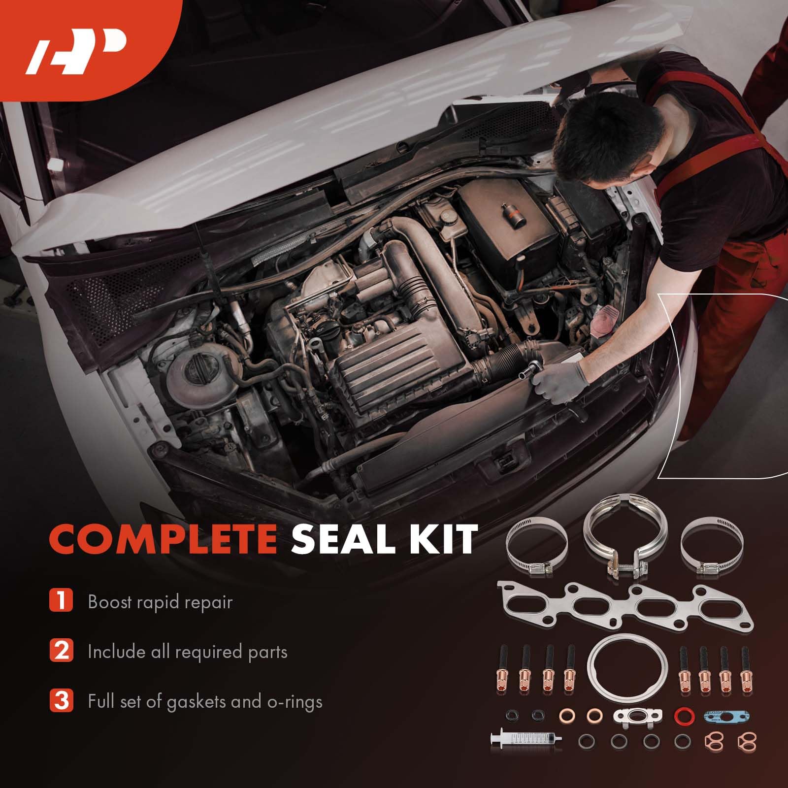 MAHLE Original F32918 Turbocharger Inlet Gasket - View #12