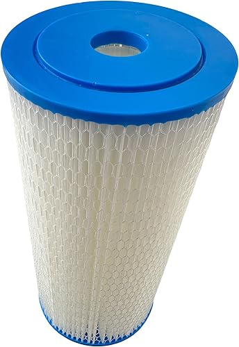 Neo-Pure PS-45097-20 Filtro de agua plisado BB de eficiencia estándar de 20 micrones, compatible con Harmsco, Hydronix, Liquatec y Watts, caja de 12