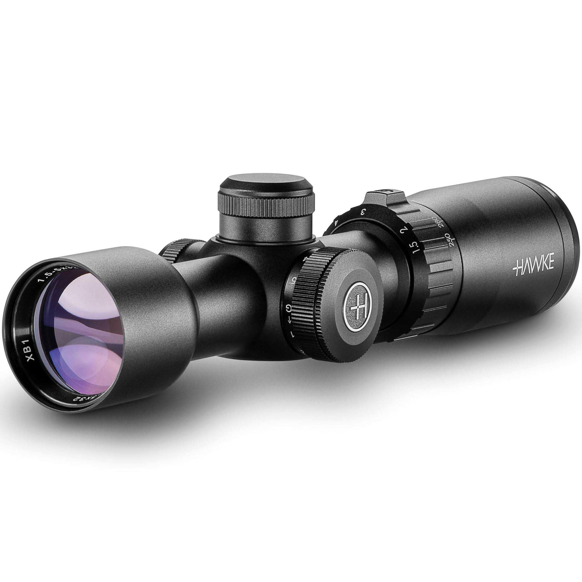 Hawke XBI SR (425fps) - Cannocchiale per braccio 1,5-5 x 32, nero, M