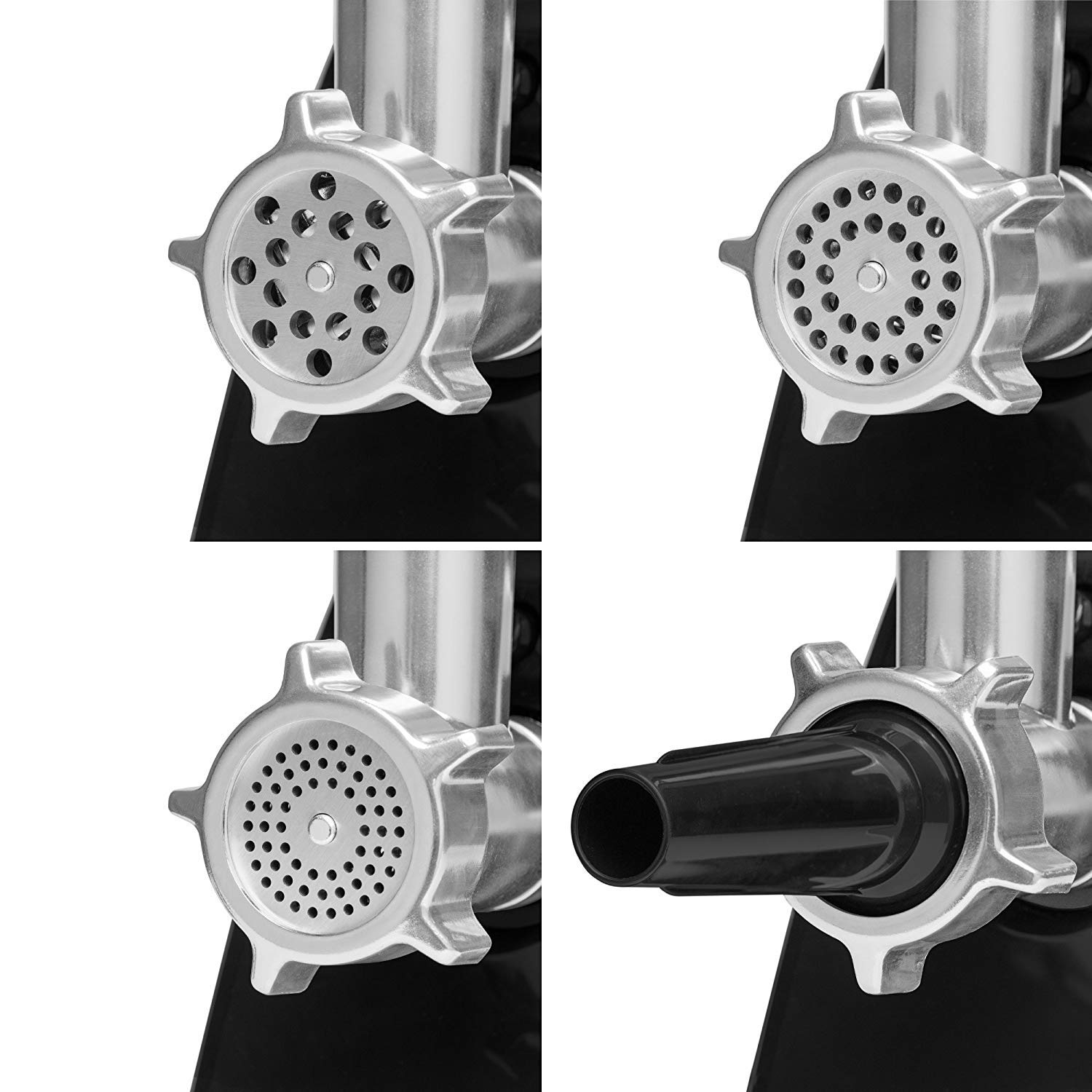 Andrew James Meat Mincer Grinder Sausage Maker Stuffer 3 Different