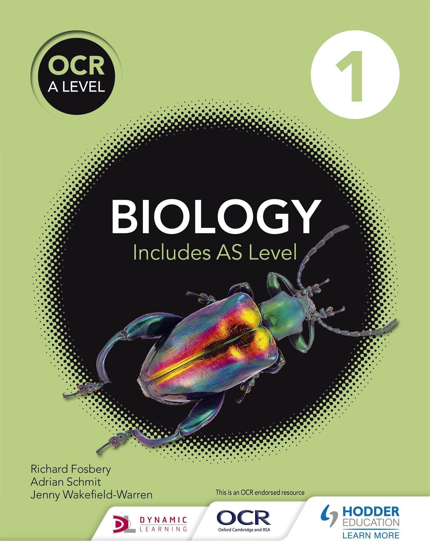 OCR A Level Biology Student Book 1,Adrian Schmit, Richard Fosber