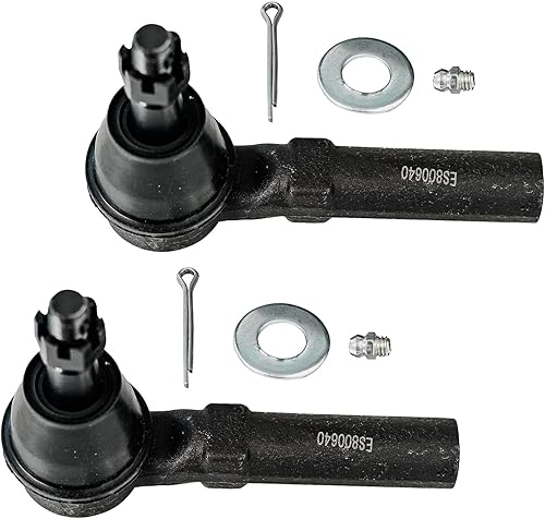 Miniatura 454 de Detroit Axle - Kit de brazos de control delanteros de 8 piezas para Dodge Ram 1500 2006-2008 5-Lug, 2 brazos de control superiores con rótulas, 4