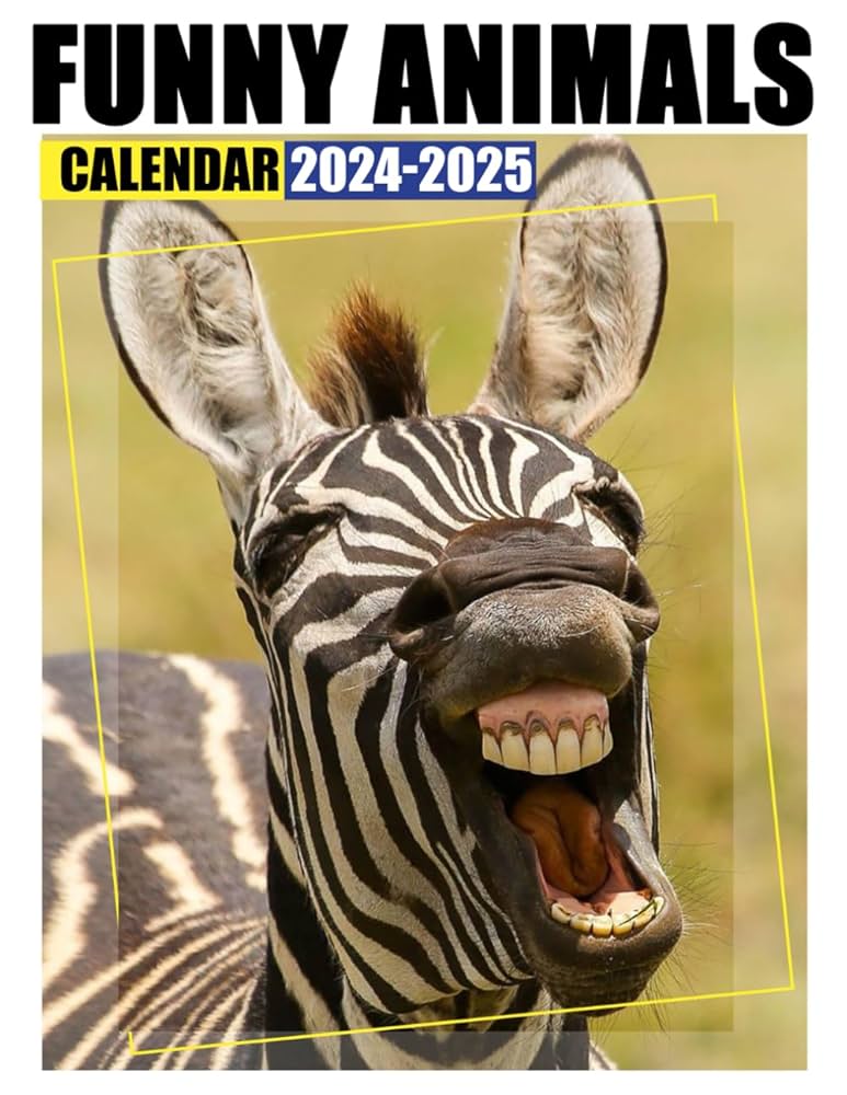 THE CABIN COMPANY カレンダー2023 THE ANIMALS Amazon.com: Funny Animals Calendar 2024 - 2025: 24 Months