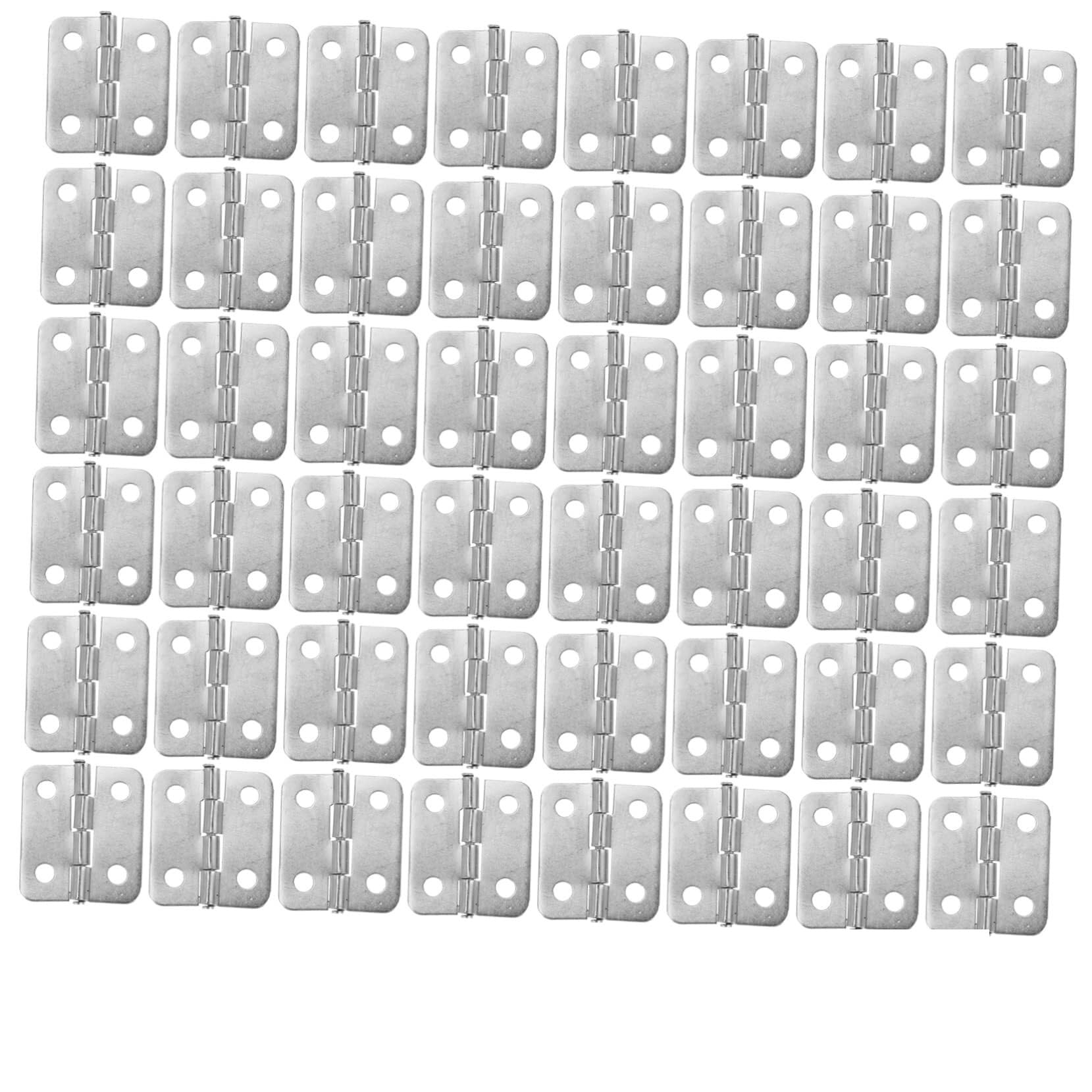 Brass Pivot Drawer Hinge 500PCS Silver Retro Butt Hinges