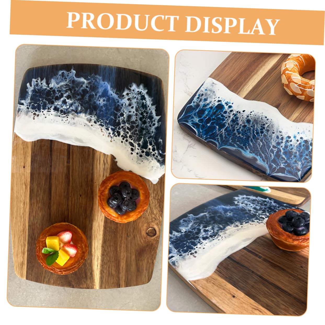 Planche à Découper en Bois et Matériau Composite, Modèle Unique, Cuisine