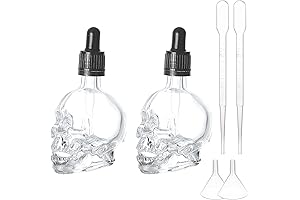 BENECREAT Skull Dropper Bottles Set