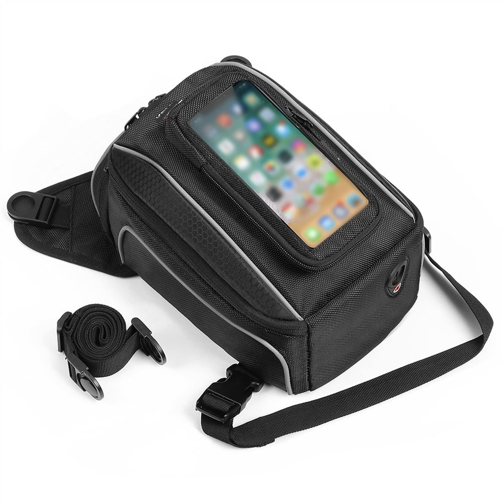 Sac De Réservoir Moto Magnétique Moto Sac À Dos Jambe Sac Taille pour Honda NC750X NC750S